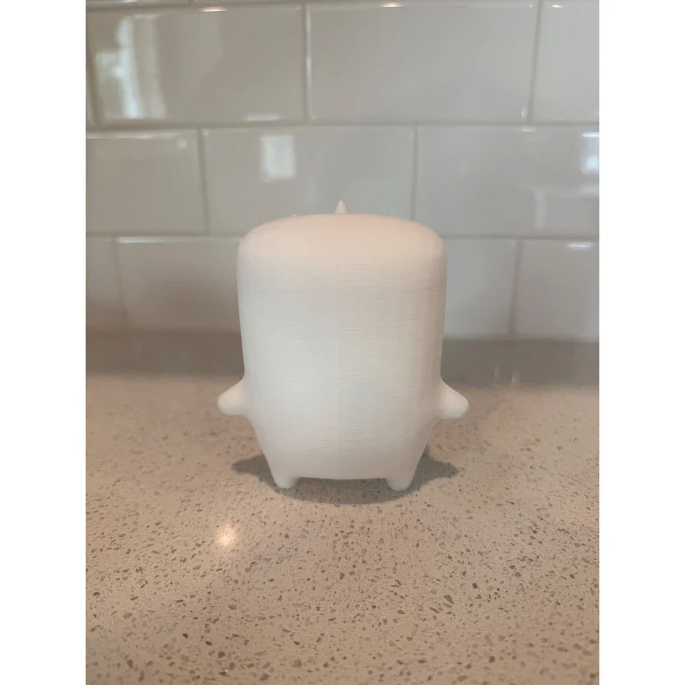 Boss Fortnite Sprite- 4.5” White (Unpainted) 3d Printed Figure